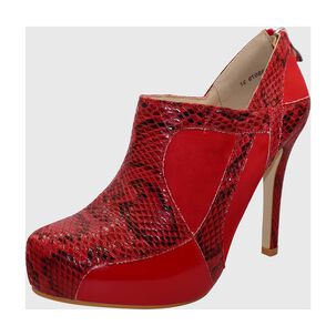Botin Taco Aguja Rojo