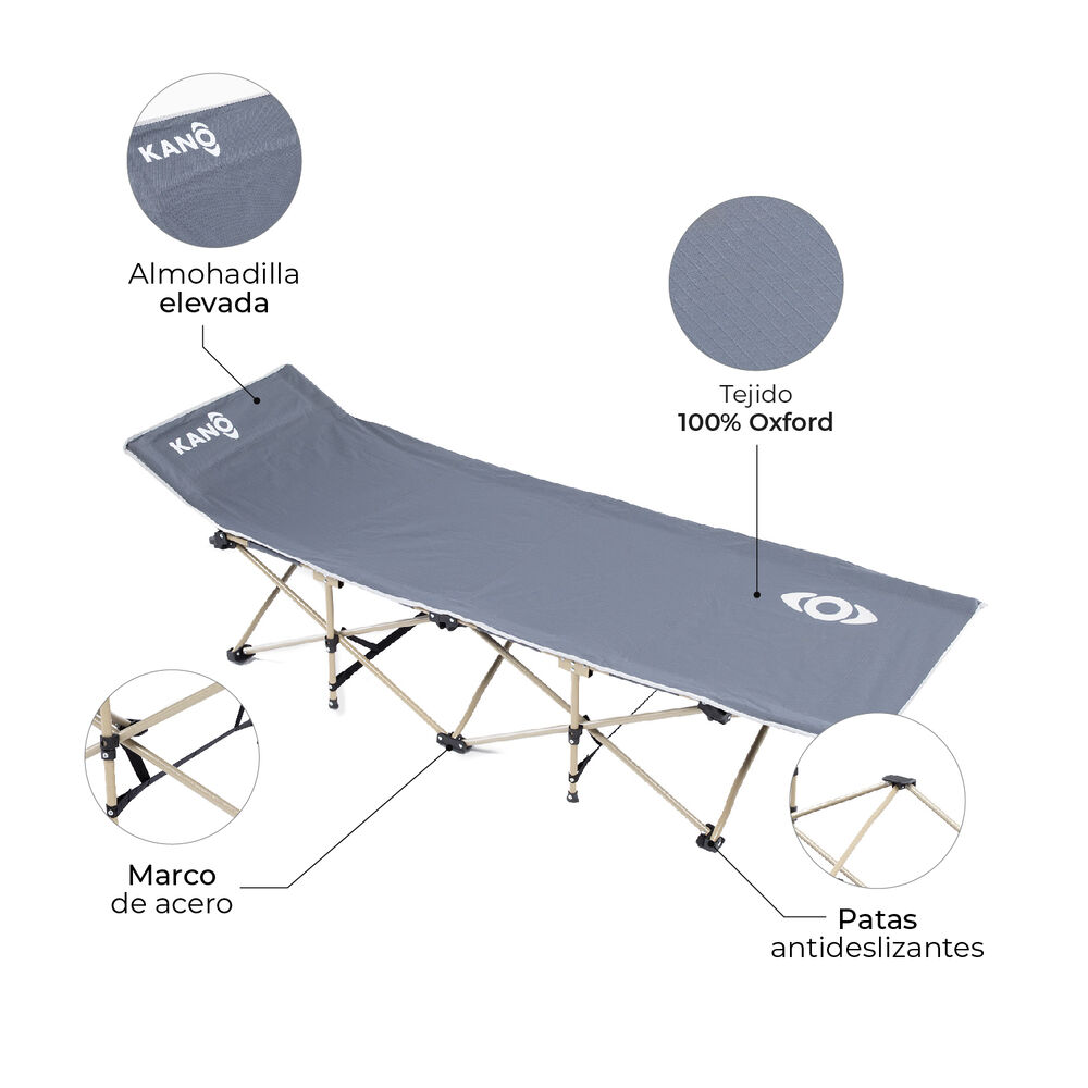 Catre Plegable Para Camping Dickson image number 3.0