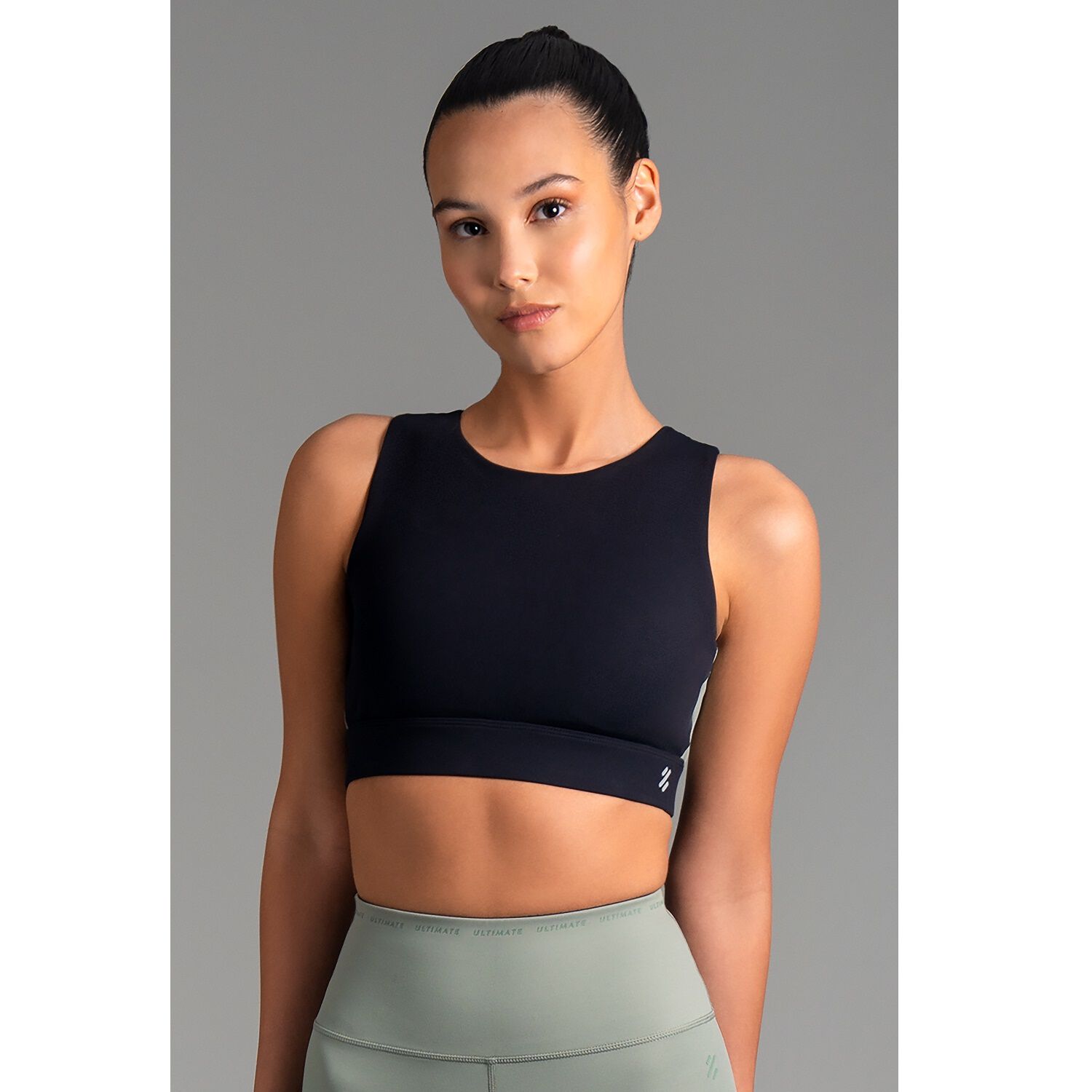 Ultimate Bra Sport Mujer Black Olive - S image number 0.0