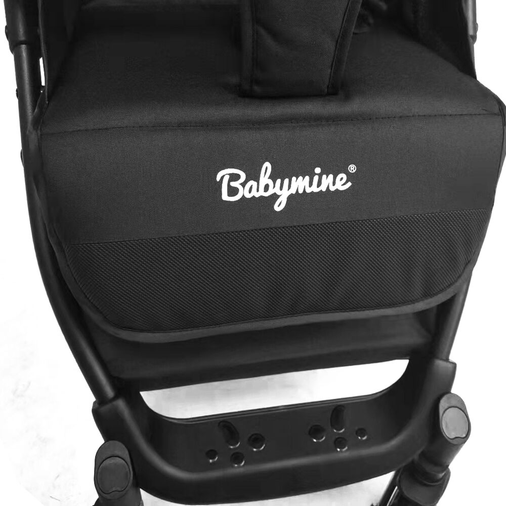 Coche De Paseo Reversible High Negro Babymine image number 9.0