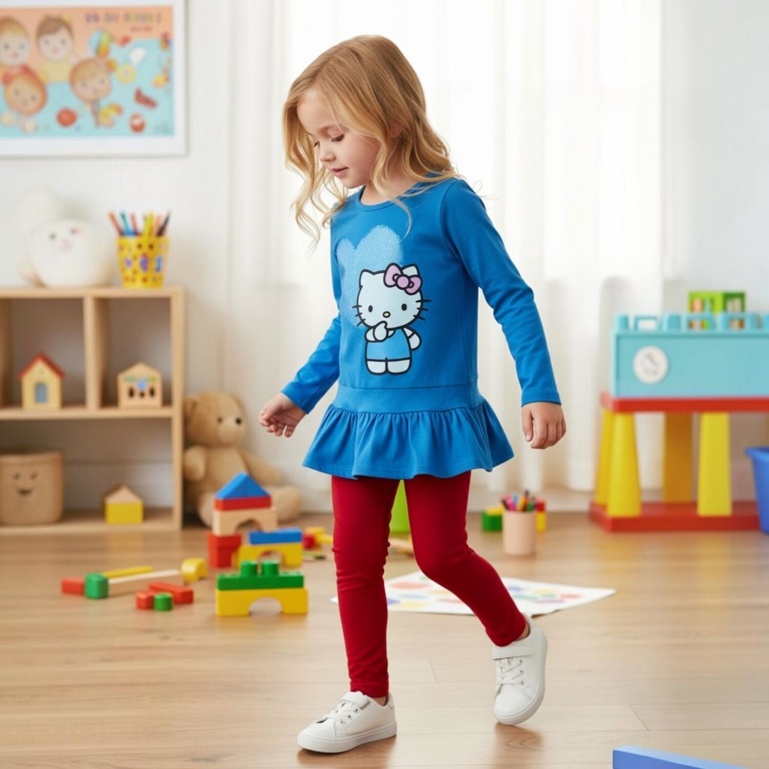 Conjunto Ni&ntilde;a Hello Kitty image number 1.0