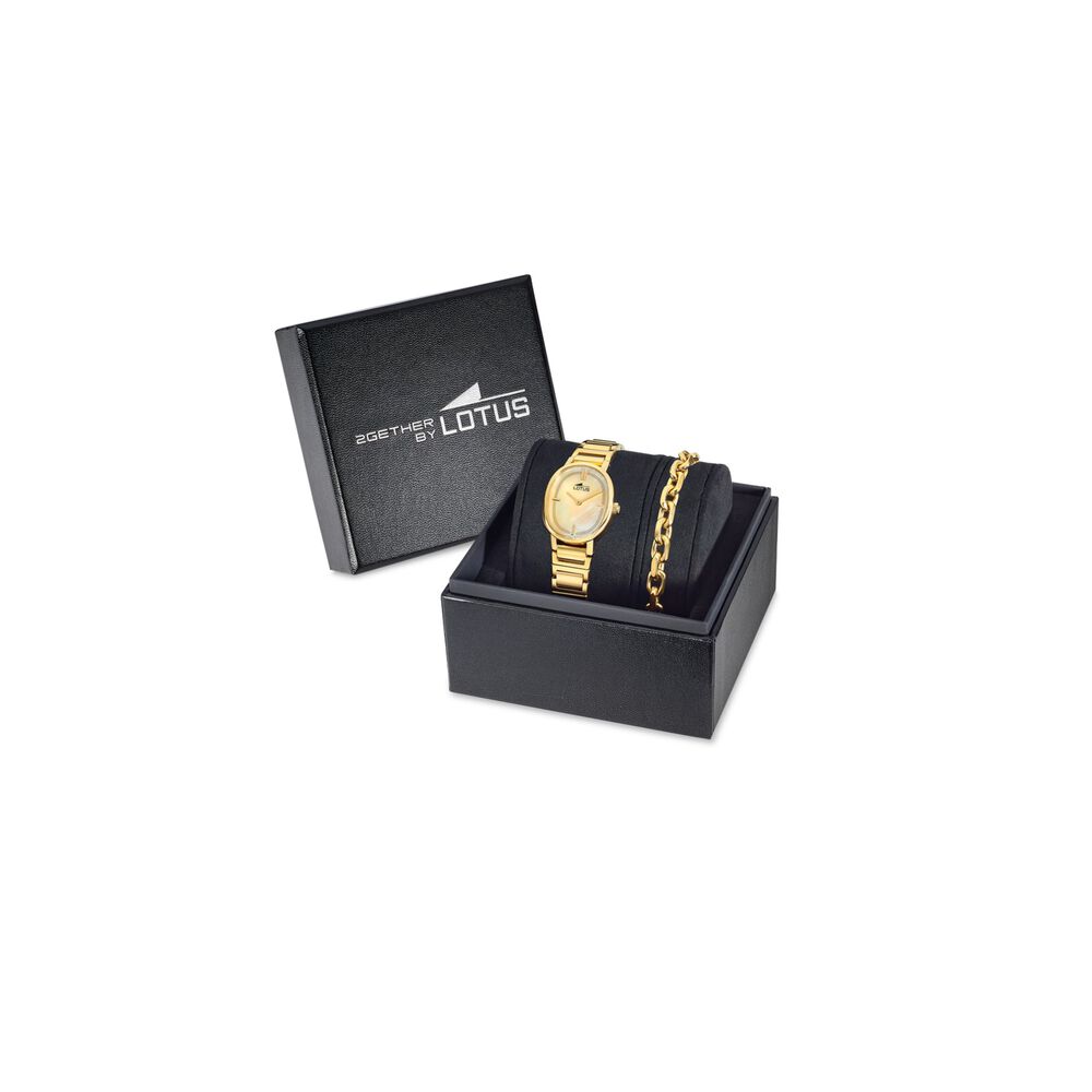 Reloj 19013/2 Lotus Dorado Mujer 2gether image number 1.0