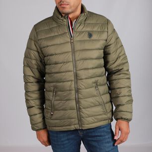 Parka Lisa Regular Cuello Redondo Hombre Us Polo