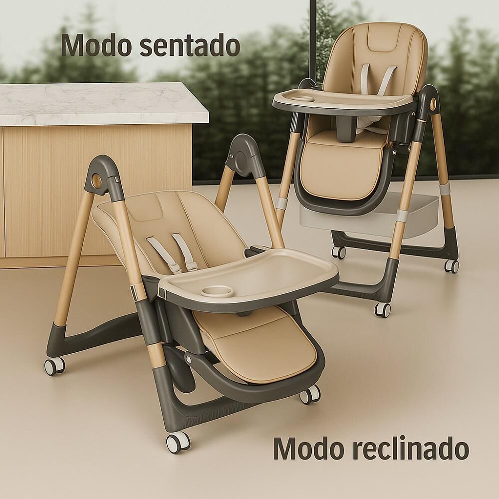 Silla De Comer Bebé Con Respaldo Reclinable image number 4.0