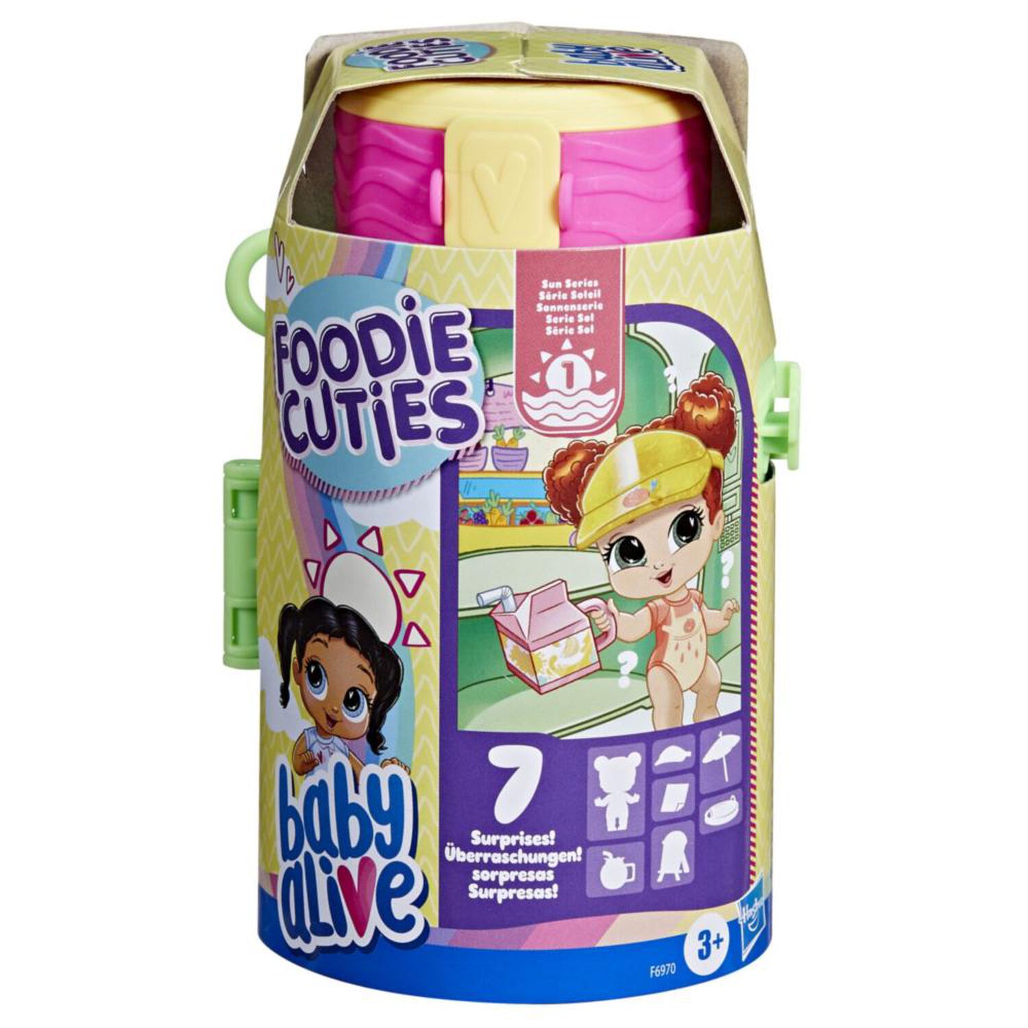 Mu&ntilde;eca Baby Alive Foodie Cuties Producto No a Elecci&oacute;n image number 3.0