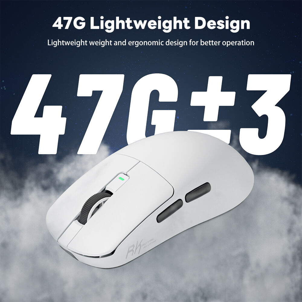 Mouse Gamer Inalámbrico Rk M3 Panda 8k Paw3950 30000dpi image number 6.0