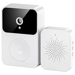 Timbre Inteligente Wifi Con Camara Hd Y Voz Para 30 Metros