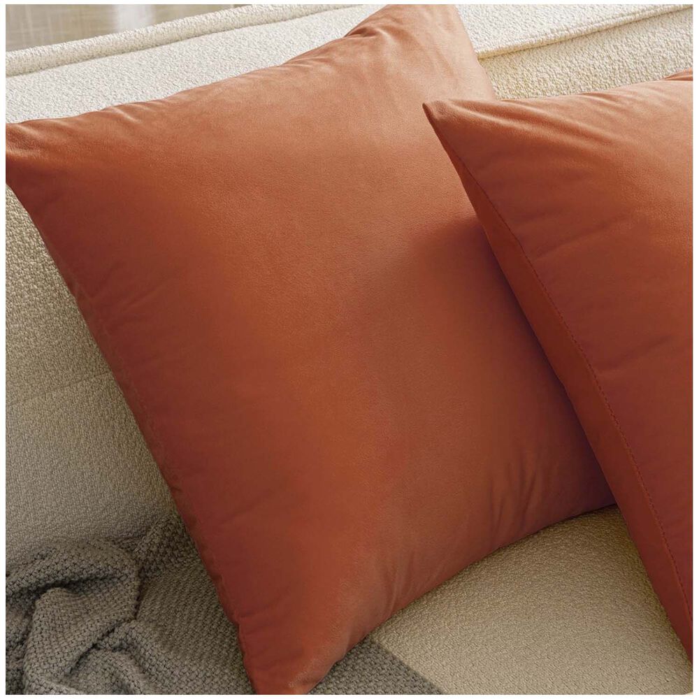 Pack De 02 Fundas De Coj&iacute;n De Terciopelo Suave 45x45 Mod16 image number 2.0