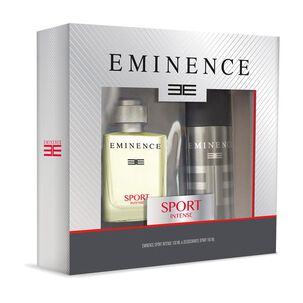 Set De Perfumería Sport Intense Eminence / 100ml / Eau De Parfum + Desodorante 160 Ml