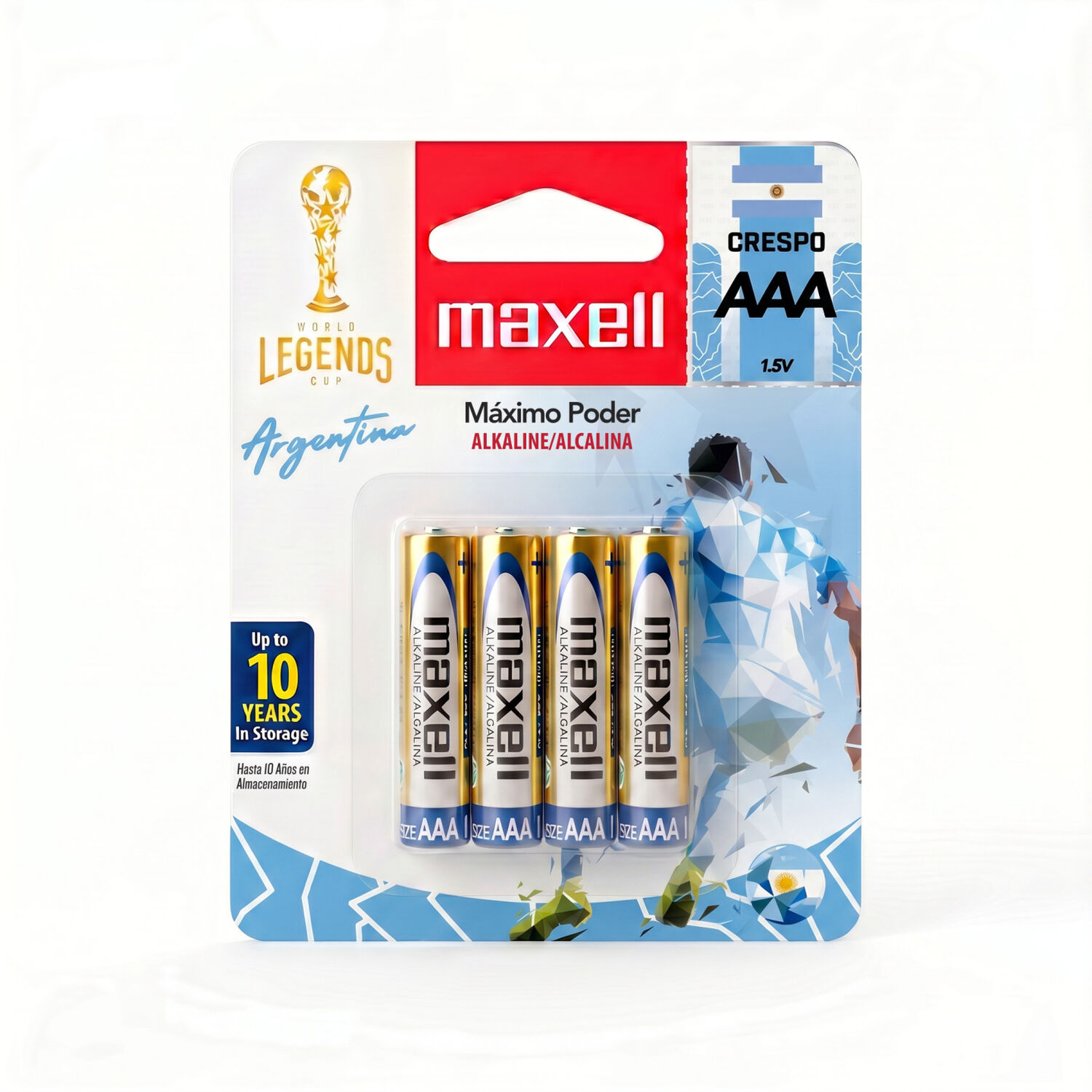 Pack 48 Pilas Alcalinas Aaa 1,5v Leyendas Blister 4uds. image number 2.0