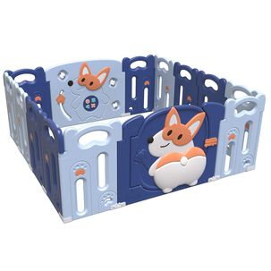Corral Did&aacute;ctico De Juegos Corgi Blue
