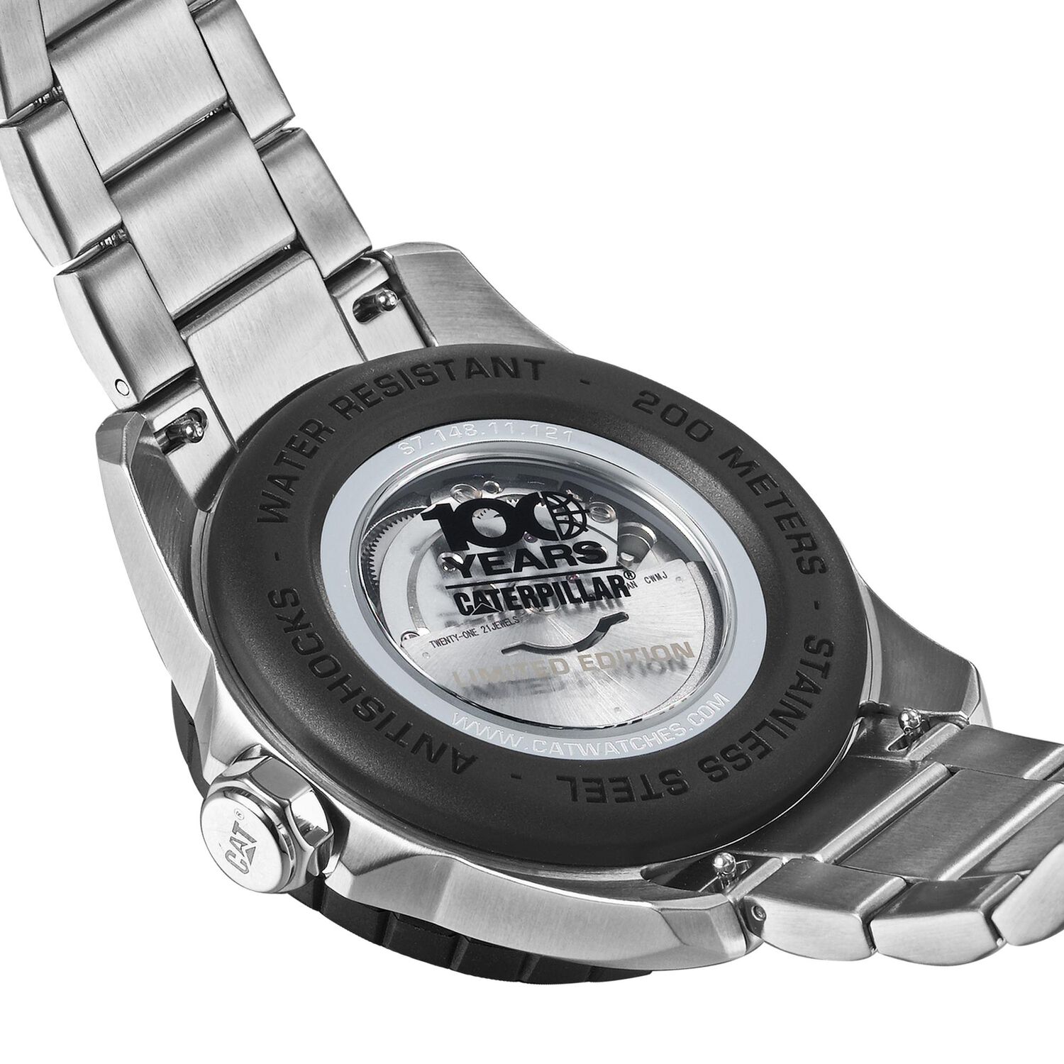 Reloj Cat Hombre 100 A&ntilde;os Edici&oacute;n Limitada Set-s7-148-11-121 image number 3.0