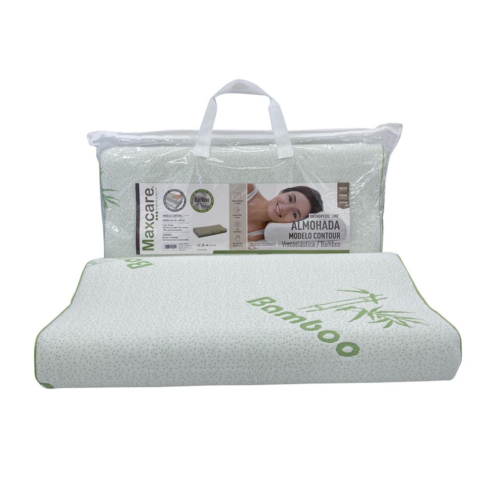 Almohada Viscoelastica Contour Bamboo 60x30x10/7 image number 2.0