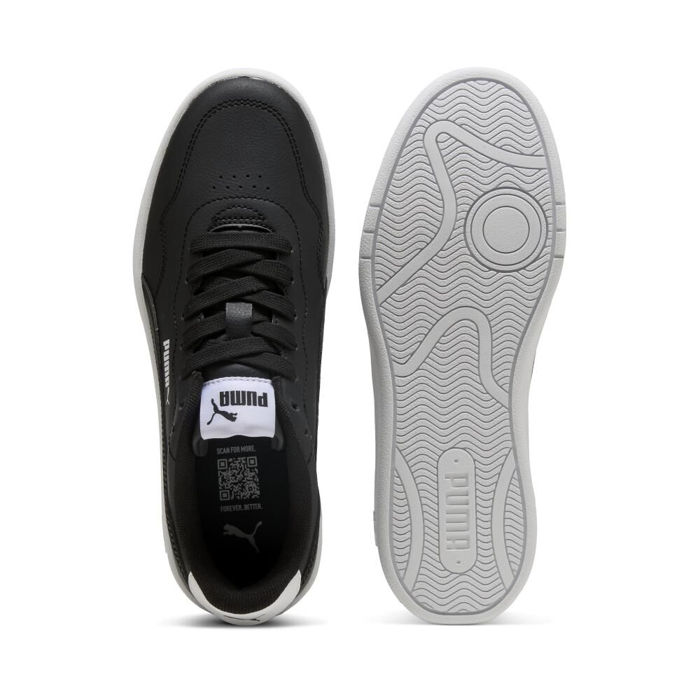 Zapatilla Urbana Mujer Puma Court Classic Negra image number 4.0