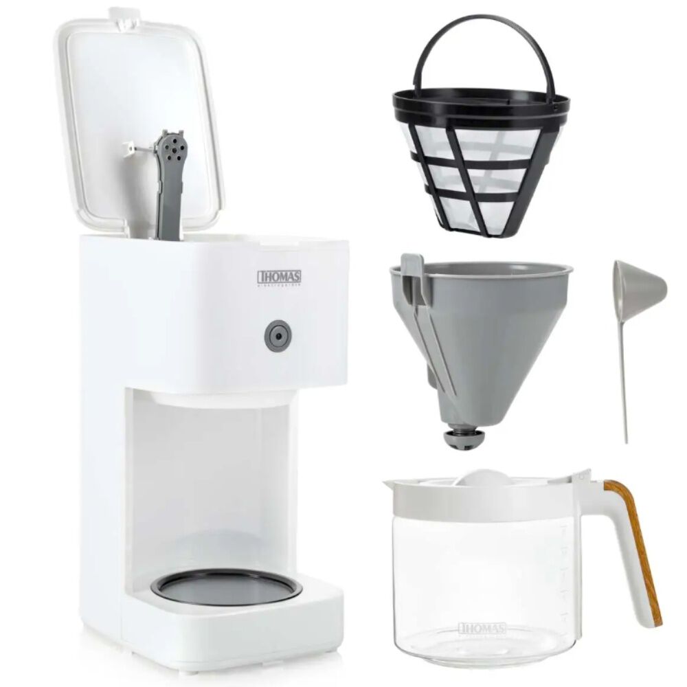 Cafetera De Filtro Thomas Th-134b Goteo 12 Tazas Keep Warm image number 10.0