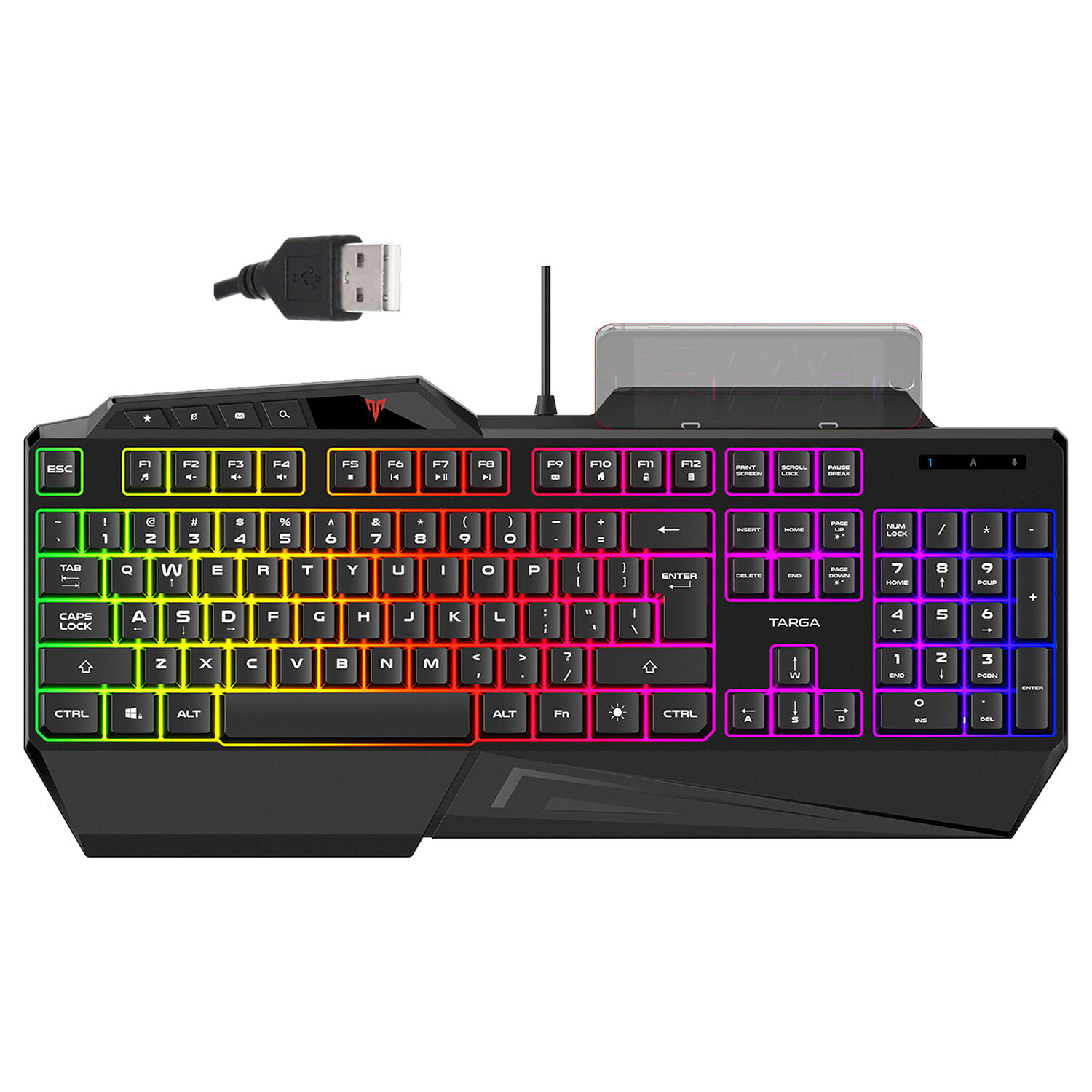 Teclado Gamer Targa Tg K120rgb image number 0.0