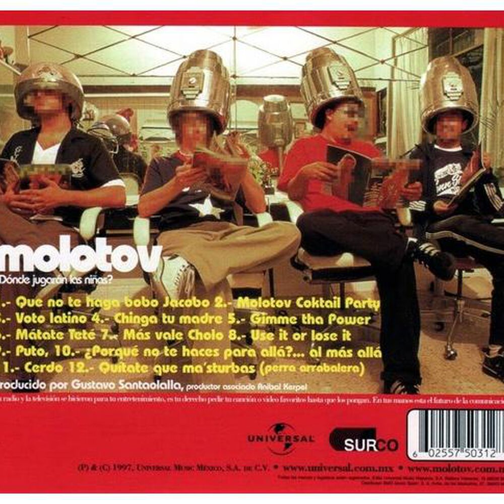 Molotov - Donde Jugaran Las Niñas | Cd image number 1.0