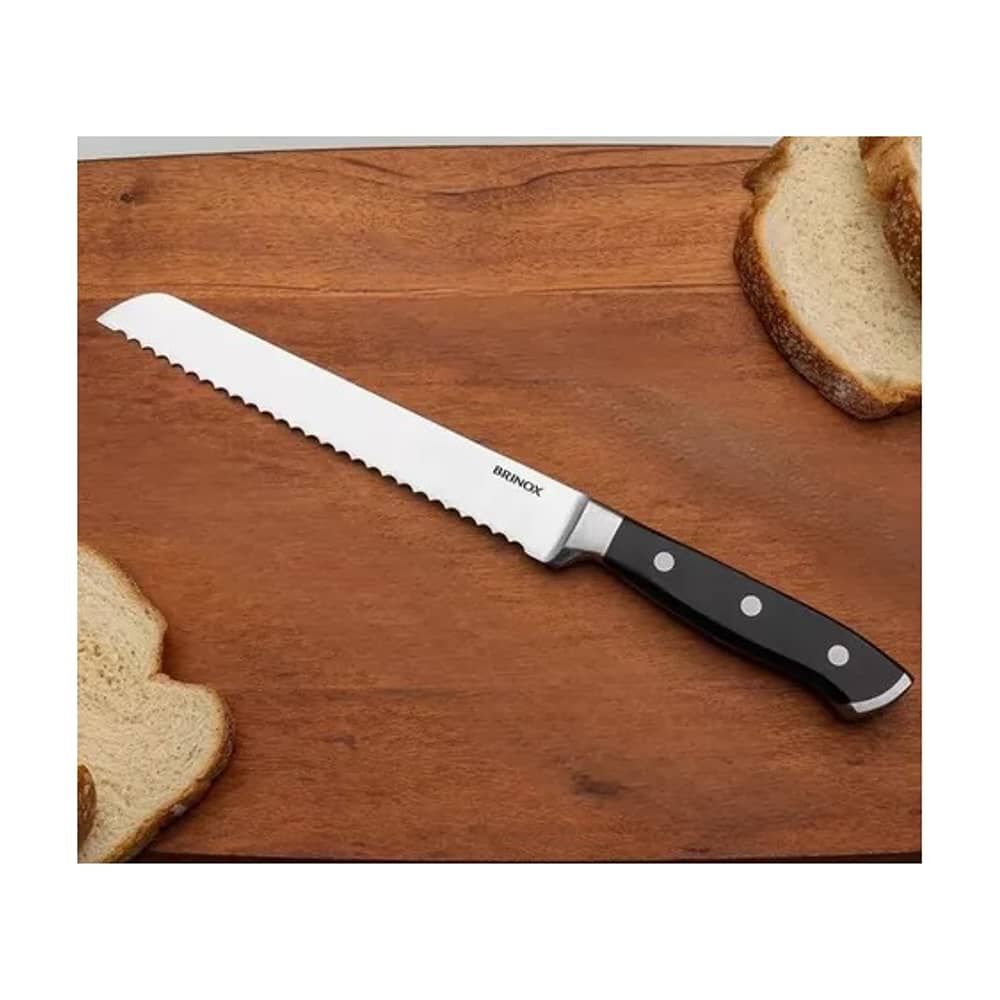 Cuchillo Para Pan 8" Infinity Brinox Mango Pvc 2519/109 image number 2.0