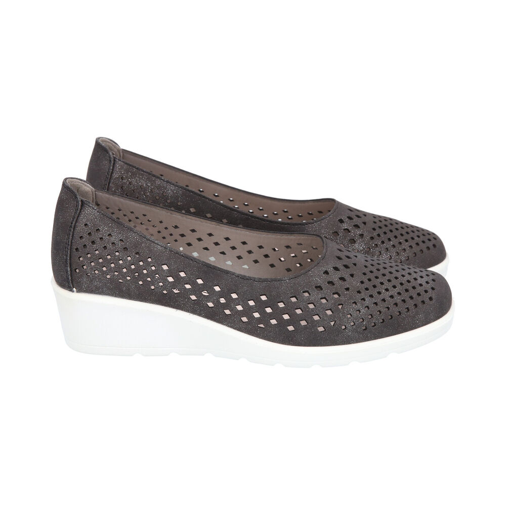 Zapato Mujer Negro Confort Police image number 2.0