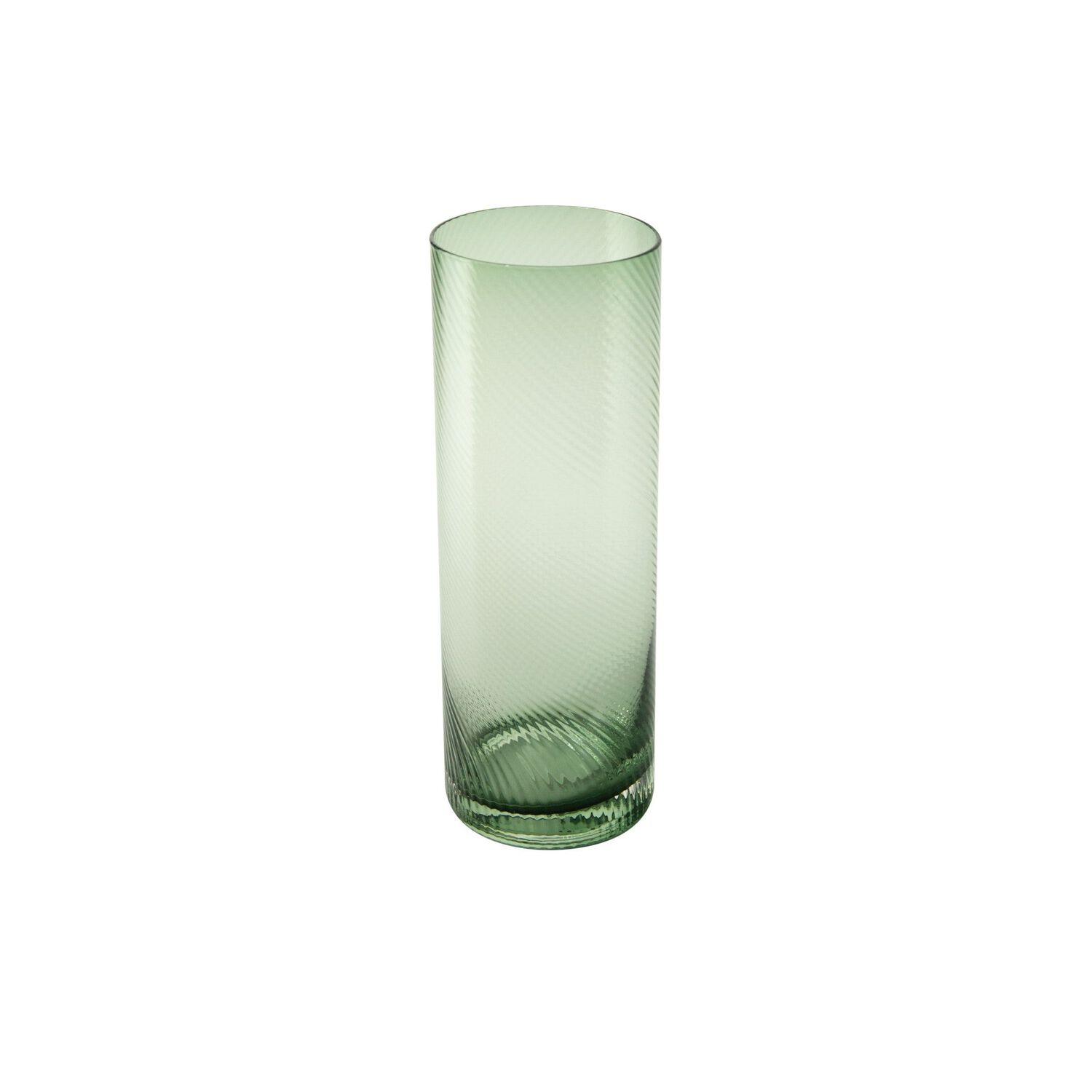 Florero Berna Verde 25x9 Cm image number 2.0