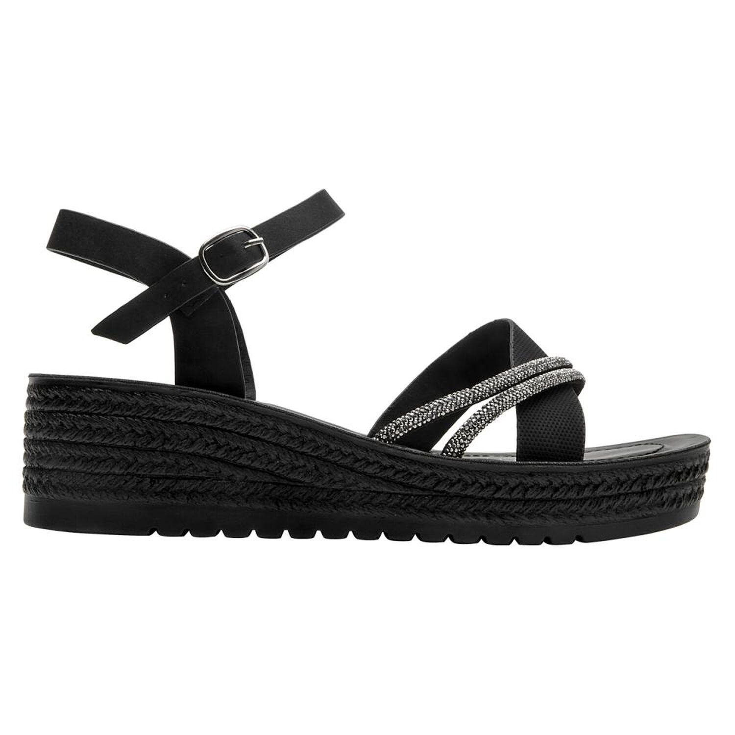 Sandalia Mujer Bruno Rossi Brm0491 Negro image number 0.0