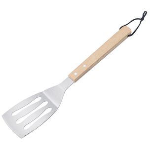 Espatula Parrilleras Asado 38cm Mango Madera Cocina