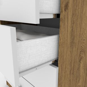 Comoda Home Mobili Terrino    / 4 Cajones / Mudador