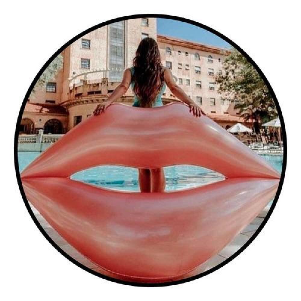 Flotador Xxl Labios Boca Inflables Piscina Pool Party image number 2.0