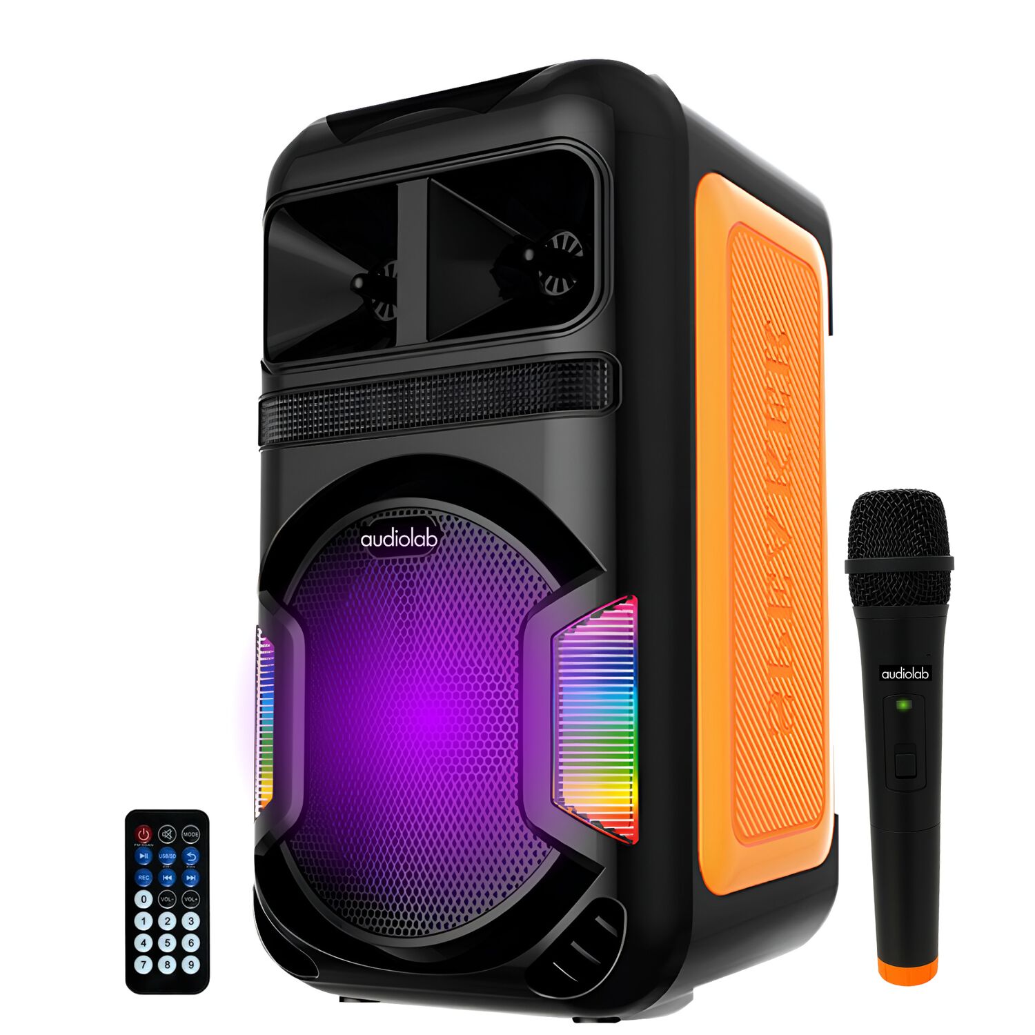 Parlante Karaoke Rgb Con Micr&oacute;fono Inal&aacute;mbrico Bluetooth 805 image number 3.0