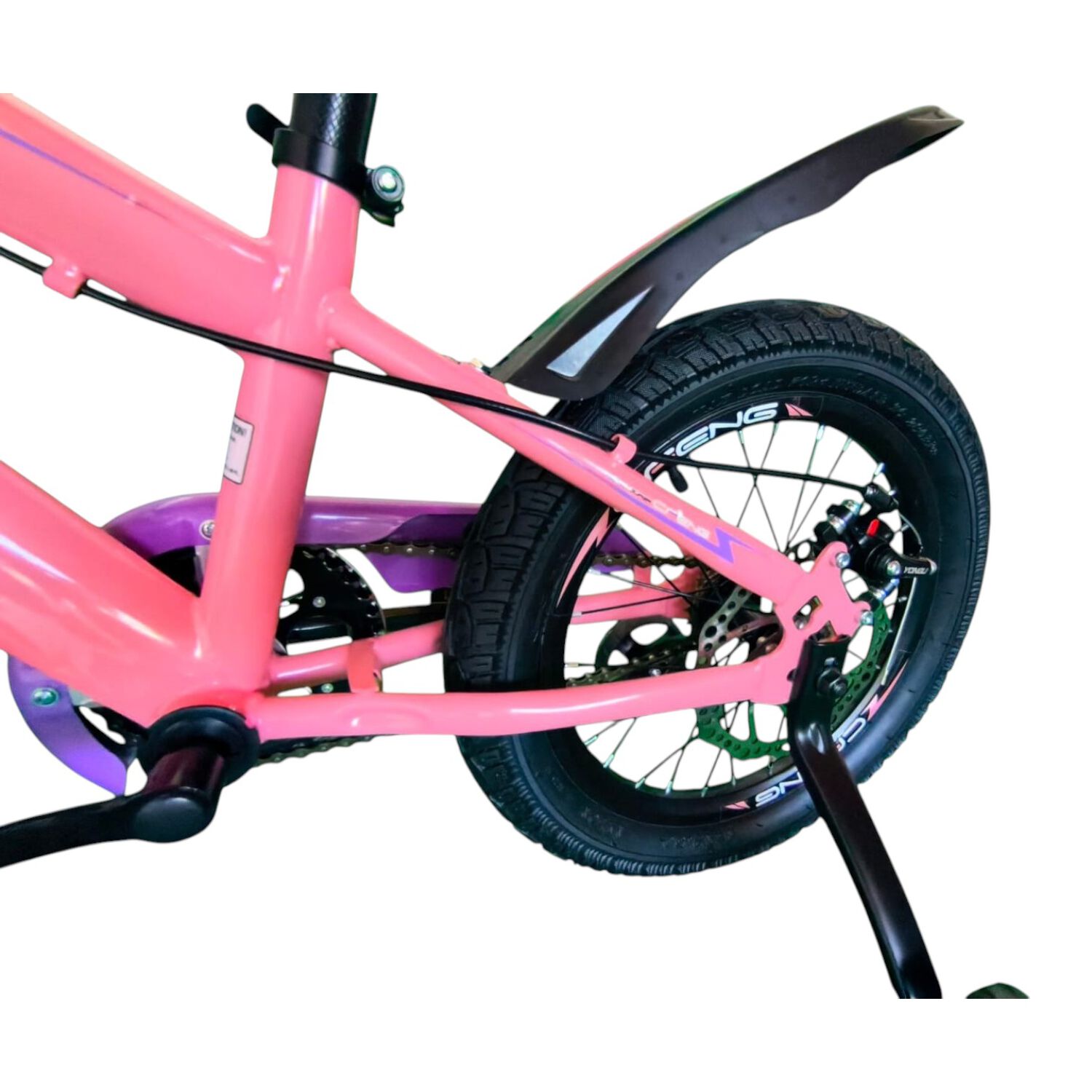 Bicicleta Aro 16 Cfbike Cfeng Con Freno Disco Rosado image number 6.0