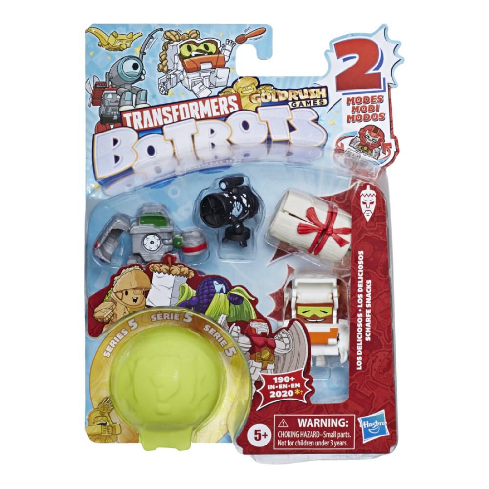 Figura De Accion Transformers Botbots 5pk Latin Food image number 1.0