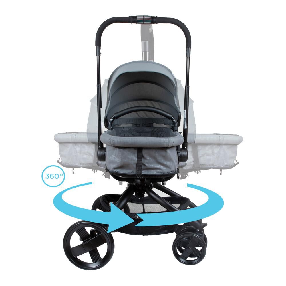 Coche Travel System Infanti I-giro  Bright Grey image number 7.0