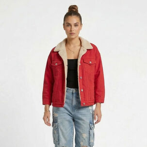 Chaqueta Denim Chiporro Africa Mujer Manga Corta