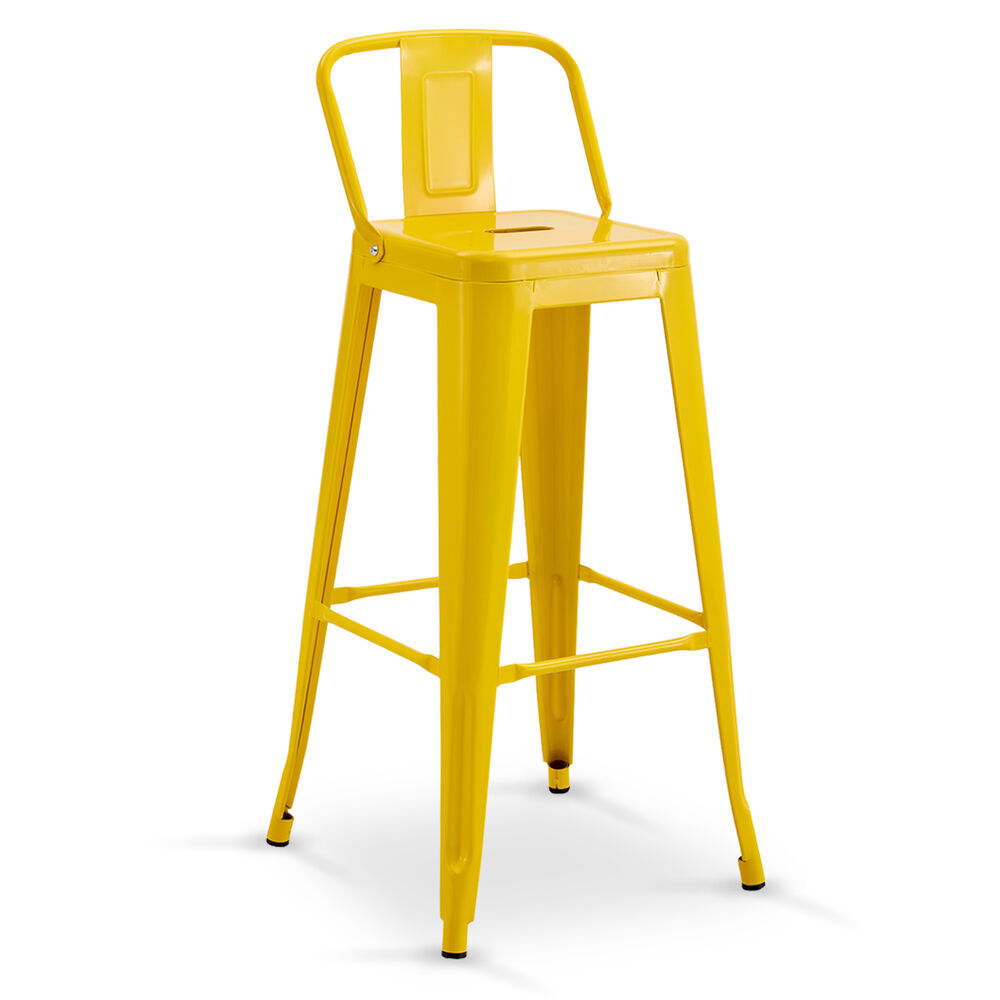 Silla Alta Metal Amarillo image number 0.0