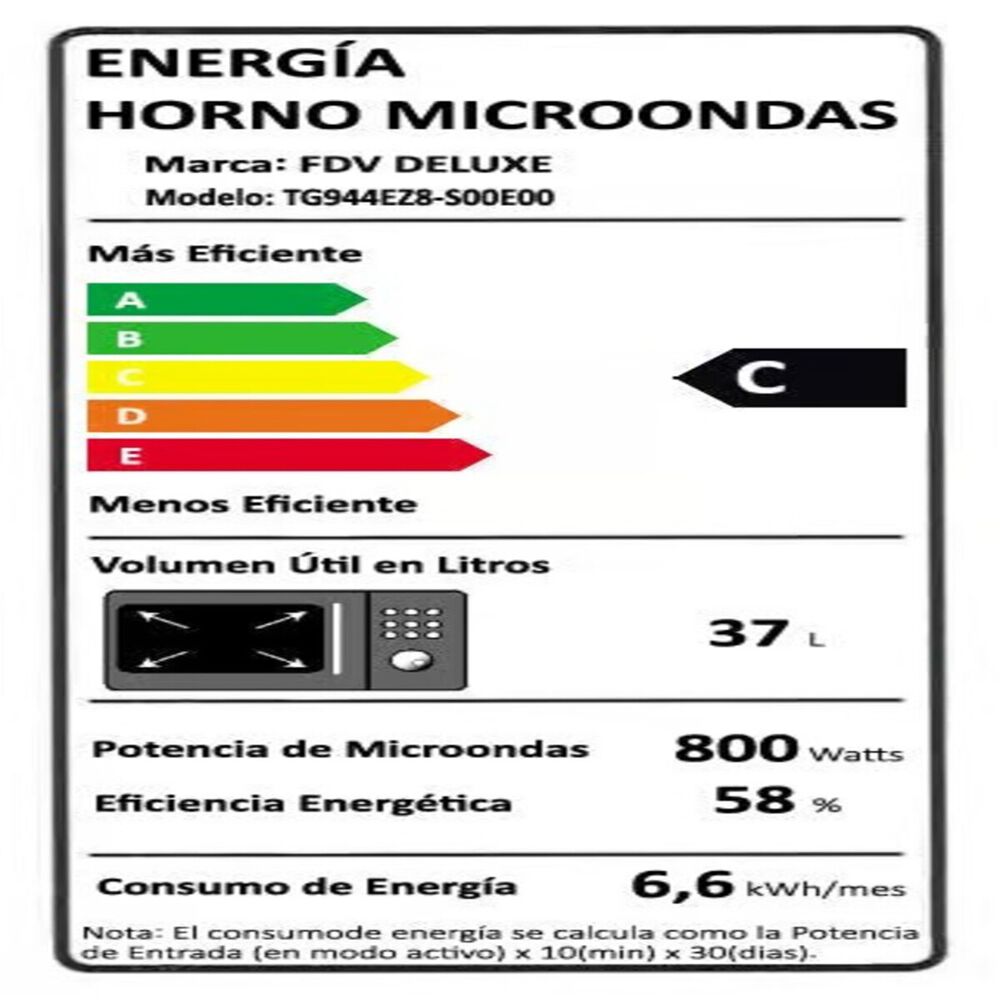 Microondas Fdv Deluxe Combi Prestige image number 7.0