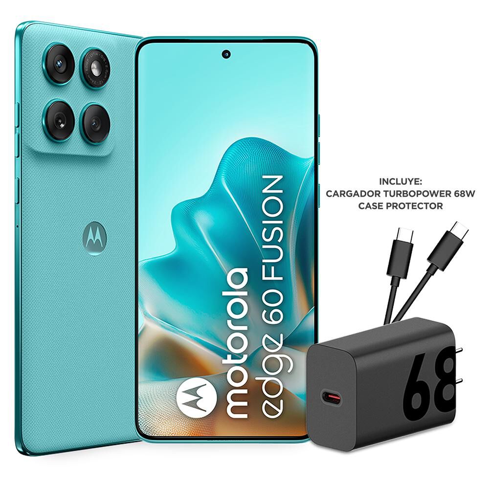Smartphone Motorola Moto Edge 60 Fusion / 5G / 256 GB / Verde / Liberado image number 0.0