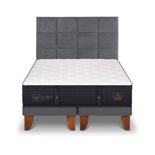 Cama Europea Cic Grand Premium / 2 Plazas / Base Dividida + Respaldo Cama Europea Cic Grand Premium / 2 Plazas / Base Dividida + Respaldo