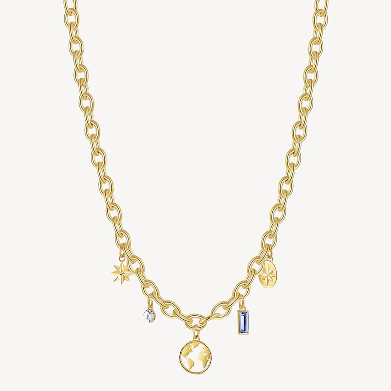 Collar Brosway Bhkn073 Dorado Mujer image number 0.0
