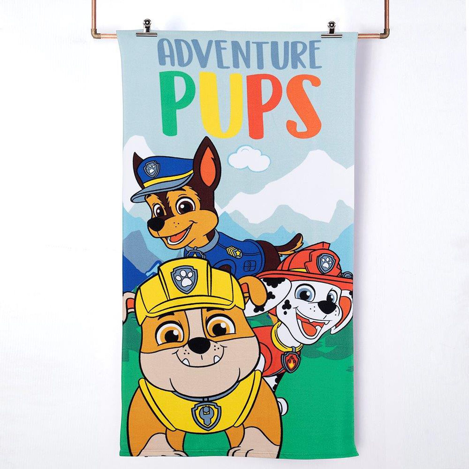 Toalla Playa C/bolso 70x140+33x42 Paw Patrol Adventure image number 0.0