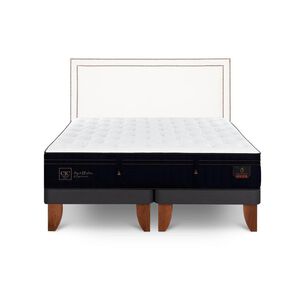 Cama Europea Cic Super Premium / King / Base Dividida + Respaldo