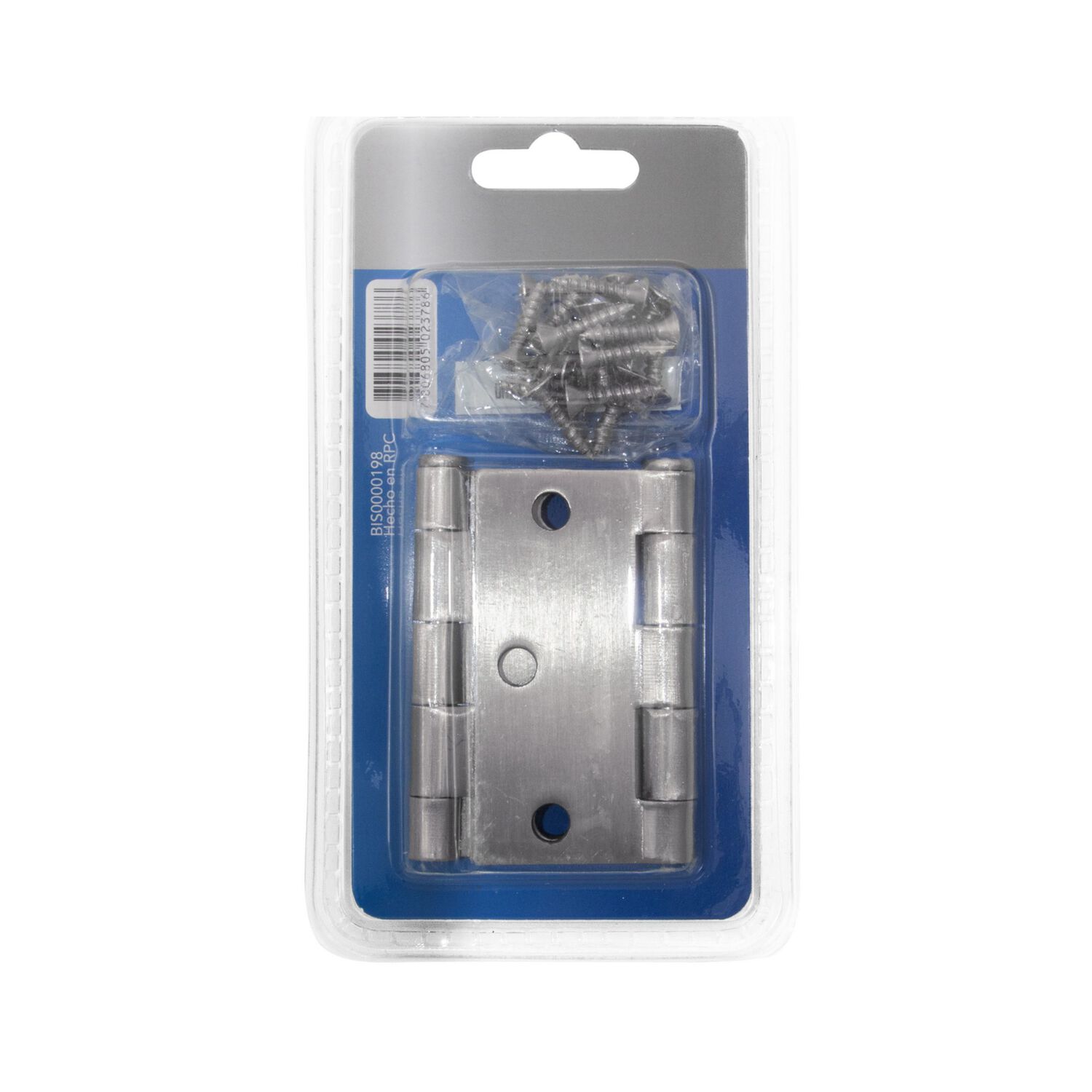 Pack 3 Bisagras Acero Odis 3&rdquo;&times;3&rdquo;&times; 2,0mm - Plata image number 6.0