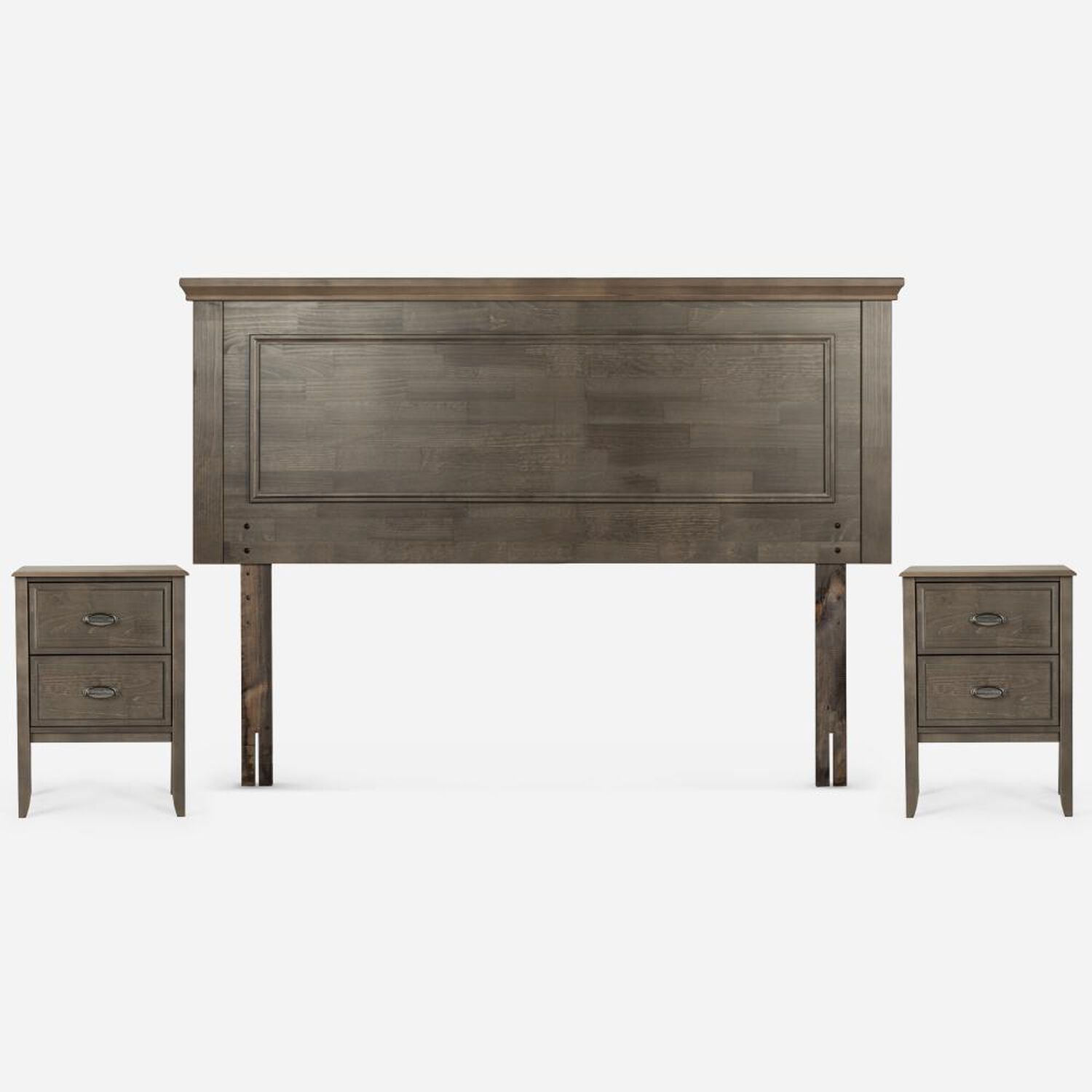 Cama Europea Rosen Nest / 2 Plazas / Base Dividida + Set De Maderas Anna image number 4.0