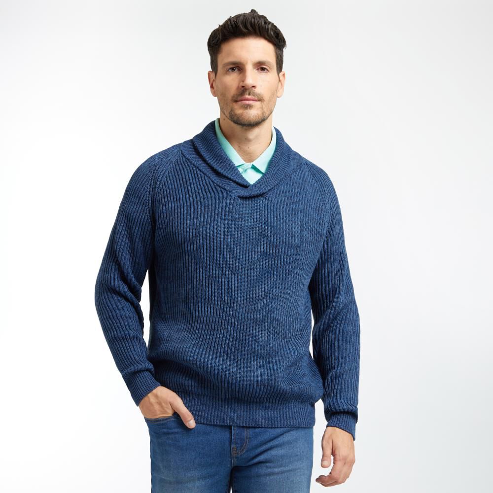 Sweater Regular Cuello V Cruzado Hombre Peroe image number 0.0