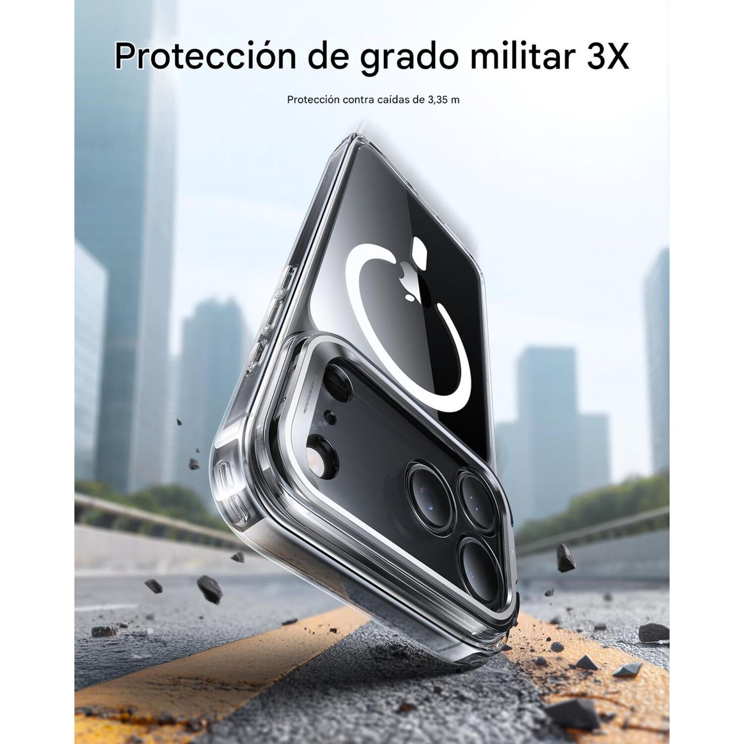 Para Iphone 17 Pro - Carcasa Magsafe Con Soporte image number 2.0