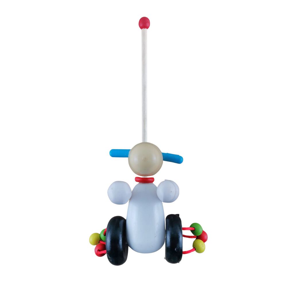 Juguete De Arrastre Figura De Colibr&iacute; De Madera De 50cm image number 0.0