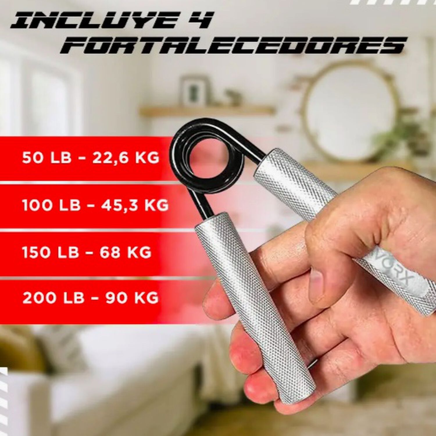 Hand Grip De Manos Set De 4 image number 1.0