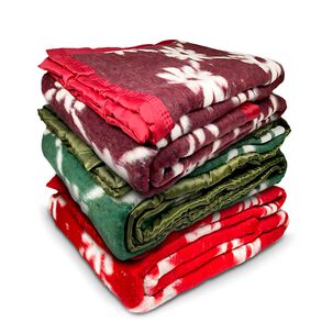 Frazada Campo Lindo 1.5 Plazas Doble Faz Color Surtido - Ps