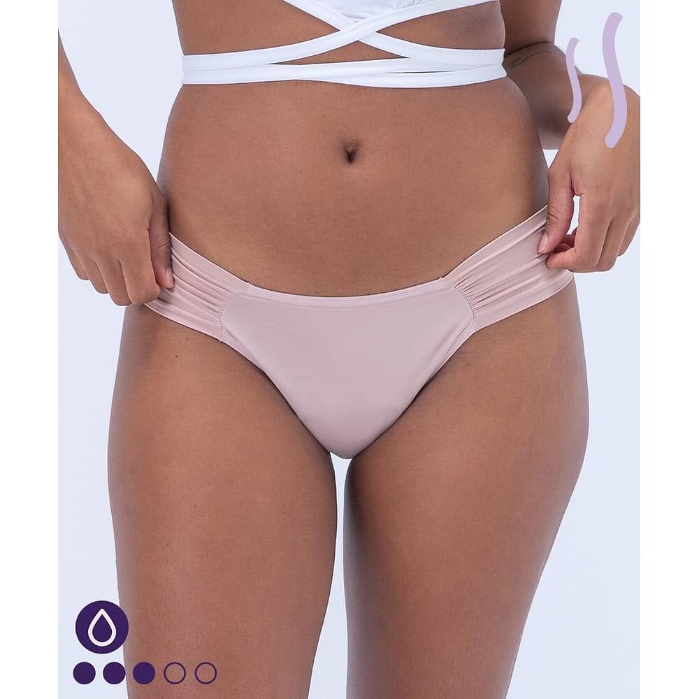 Pack 3 Calzones Menstruales Flujo Medio-alto Palo Rosa image number 2.0