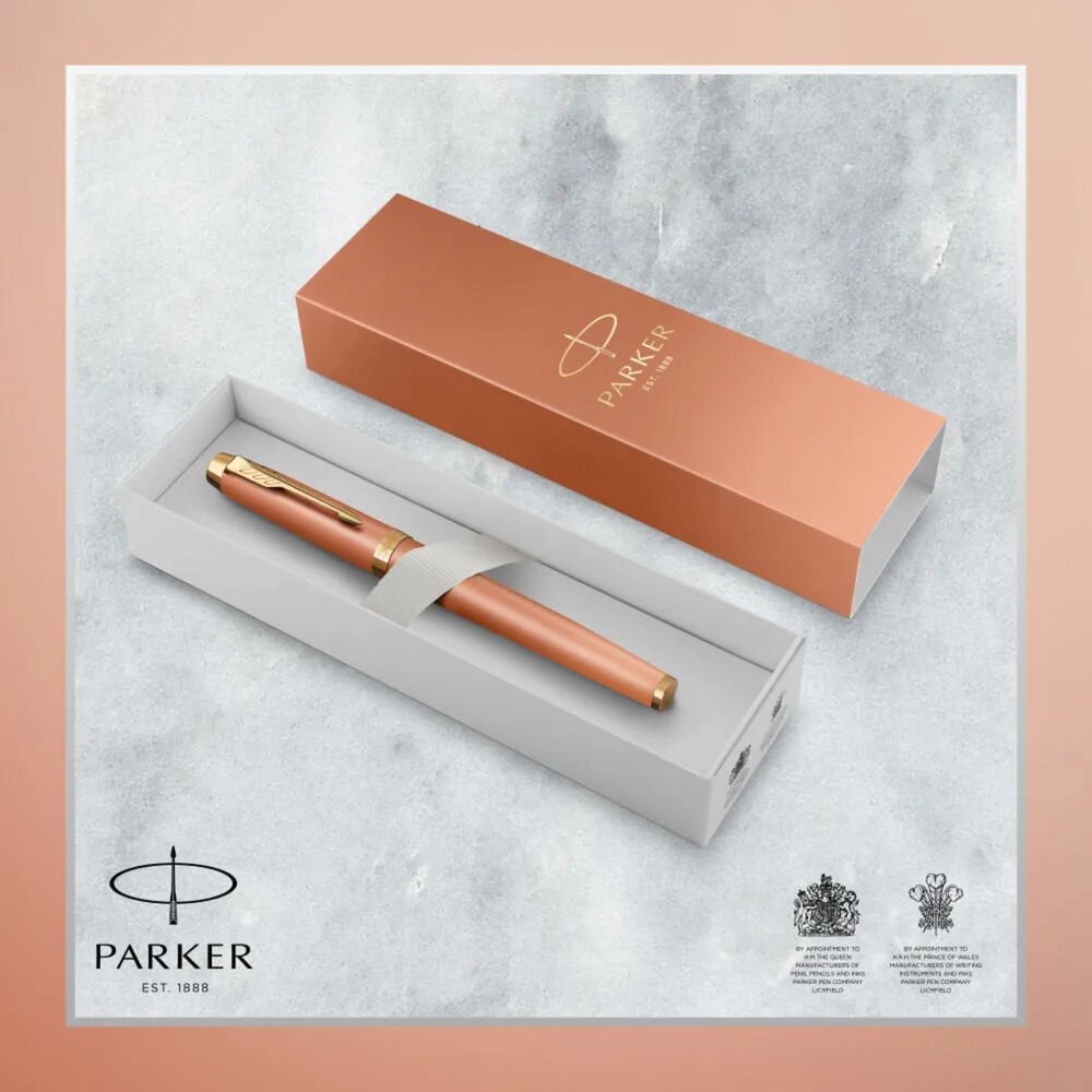 Bol&iacute;grafo Roller Parker Im Writing Rituals Naranja Tin Neg image number 3.0
