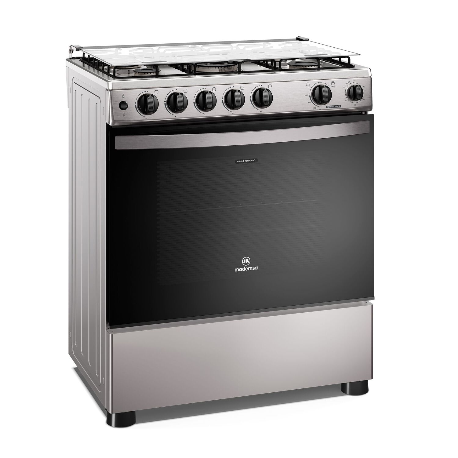 Cocina A Gas 5 Platos Horno Vapor Y Triple Llama Fm5ssc Inox image number 4.0
